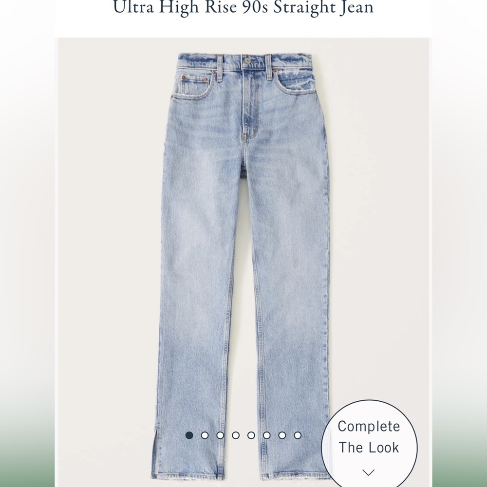 A&F slit detail Jean